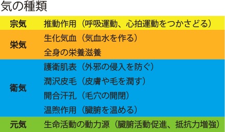 気、中医学、宗気、営気