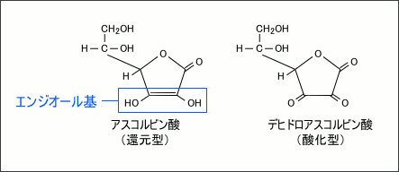 ビタミンCの酸化と還元